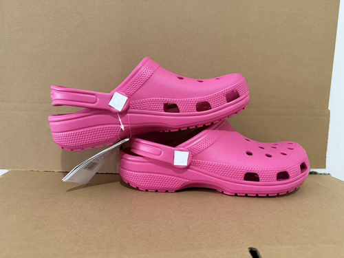 Crocs Clássicos Little Star para o Verão, Chinelos, Sandálias de Praia, Sapatos Infantis e Femininos, Sapatos Casuais Retrô com Sola Grossa