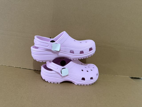 Crocs Clássicos Little Star para o Verão, Chinelos, Sandálias de Praia, Sapatos Infantis e Femininos, Sapatos Casuais Retrô com Sola Grossa
