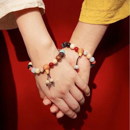 Putuoshan 18 seeds Buddhist beads bracelet for boys and girls couples