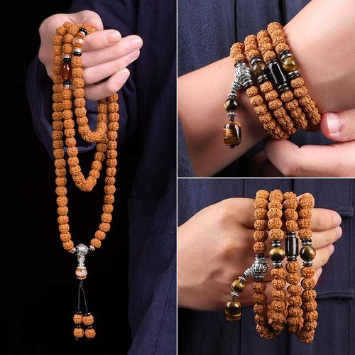 108-Bead Bodhi Seed Bracelet