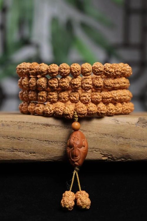 108-Bead Bodhi Seed Bracelet