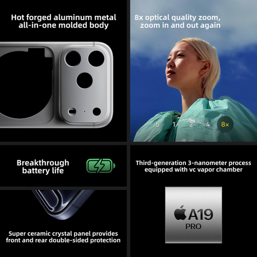 2025 New Low Price I17 Pro Max Mobile Phones 5g Dual Sim Global Version Smartphone 10 Core 16gb+1tb Large Screen Cell Phones