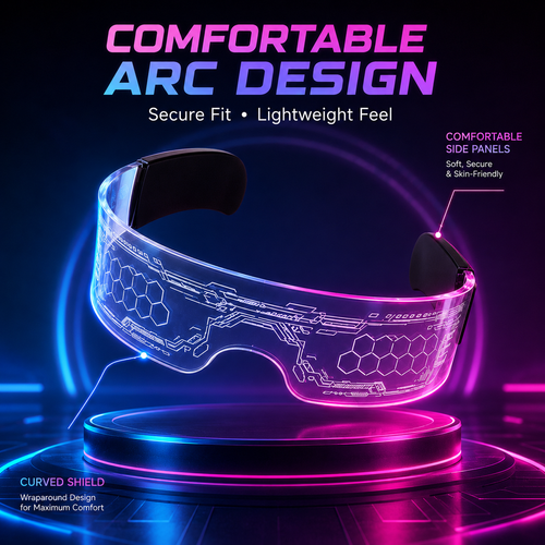🔥Hot Seller🔥 COD！LED Color-Changing High-Tech Glasses for Music Festival Parties