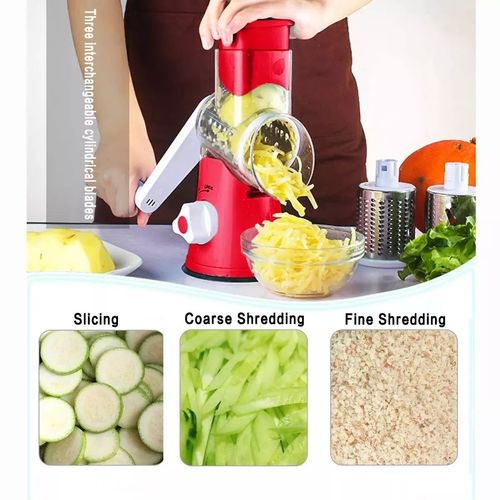 Multifunctional Vegetable Cutter with 3 Blades