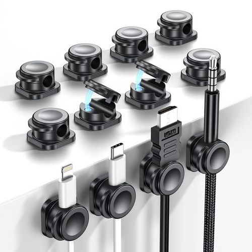 Magnetic Cable Clips（12 pcs）