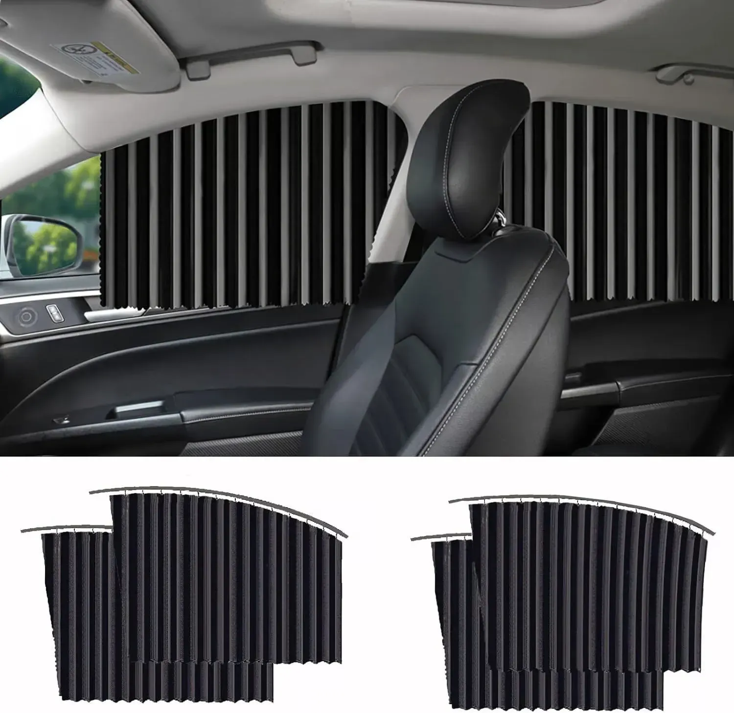 50% OFF🔥Universal Magnetic Car Side Window Privacy Sunshade