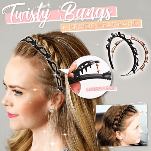 Double bangs hairstyle hairpin(2pcs)
