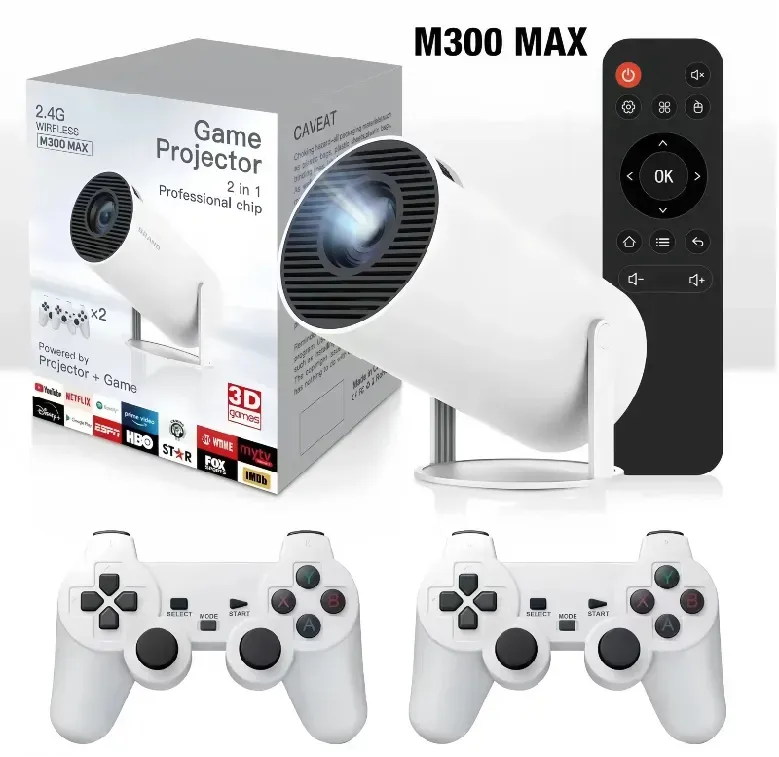 Video Game Player Portable Projector