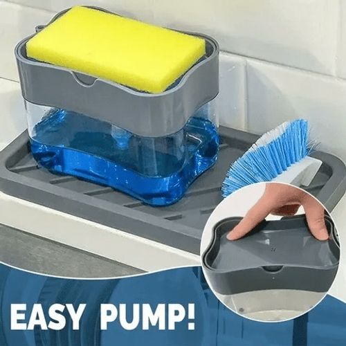 2 in 1 Soap Dispenser with Sponge