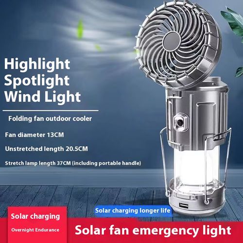 Solar Fan Light