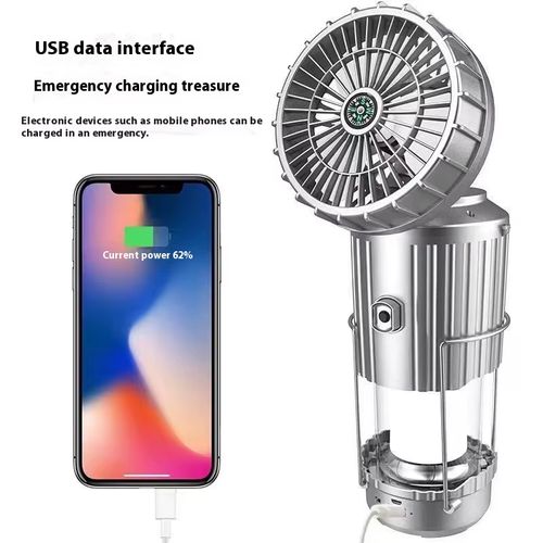 Solar Fan Light