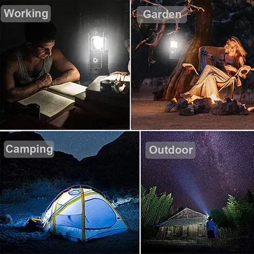 Solar Fan Light