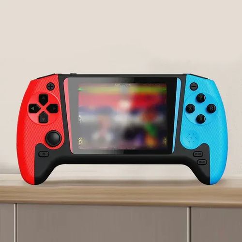 Q21 2026 New Handheld Game Console Quad-core CPU 500 Games High-Definition Large Screen Wi-Fi Dual Controllers 3.5-Inch