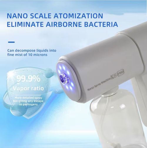 K5Pro Wireless Handheld Disinfection Spray Gun Blue Light Nano