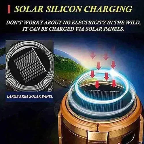 Solar Fan Light