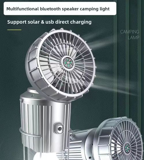 Solar Fan Light
