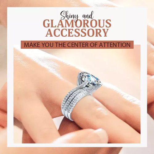 5 Carat Moissanite Ring