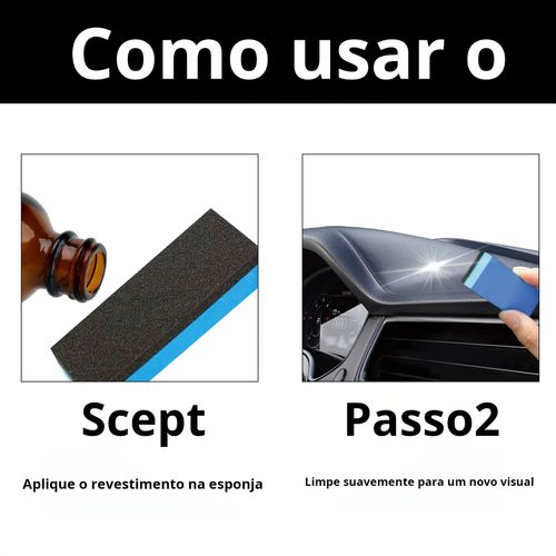 30ml peças de plástico revestimento de cristal esbranquiçado reparação brilho cor restaurador carro agente de revestimento conjunto de esponja