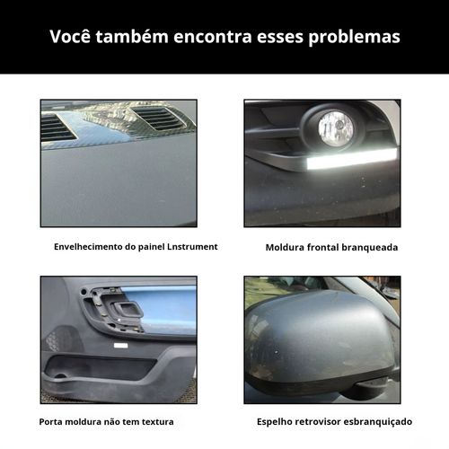 30ml peças de plástico revestimento de cristal esbranquiçado reparação brilho cor restaurador carro agente de revestimento conjunto de esponja