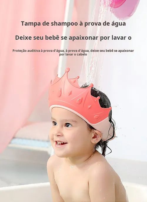 Chapéu de Banho para Bebês