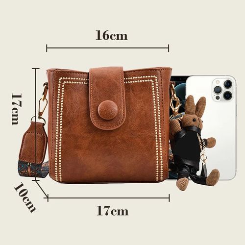 😍Promoção Quente - 50% OFF👜 Bolsa Vintage com Alça Larga Ajustável