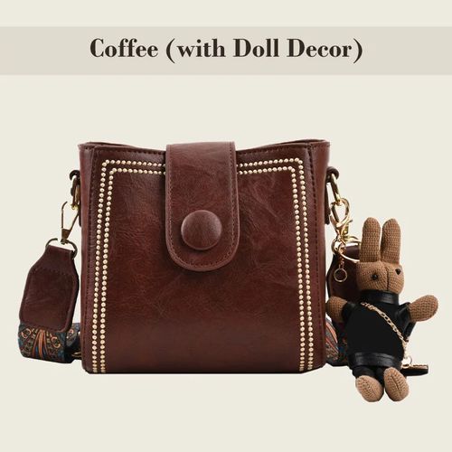 😍Promoção Quente - 50% OFF👜 Bolsa Vintage com Alça Larga Ajustável