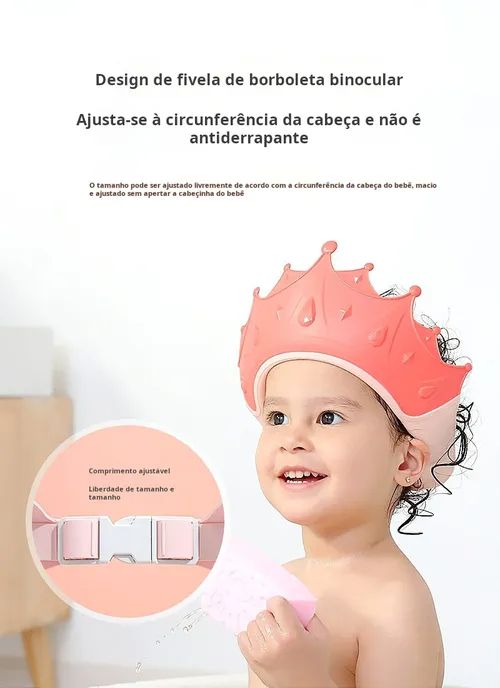 Chapéu de Banho para Bebês