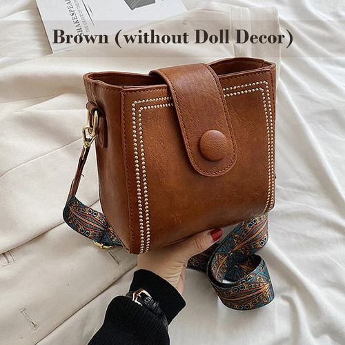 😍Promoção Quente - 50% OFF👜 Bolsa Vintage com Alça Larga Ajustável