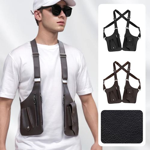 🎒 Mochila Tática Masculina Antifurto com Múltiplos Bolsos e Alças Duplas