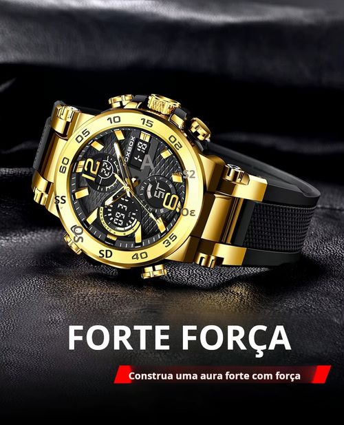 Relógio Esportivo Duplo Display Masculino