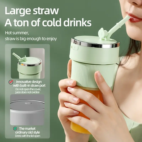 Portable Blender  Wireless Rechargeable USB Juicer Cup