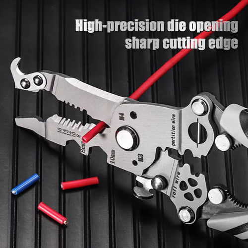 Multifunctional Folding Wire Stripper