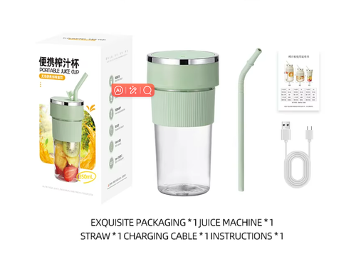 Portable Blender  Wireless Rechargeable USB Juicer Cup