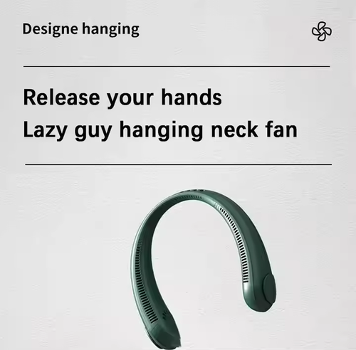 New Hands Free Bladeless Neck Fan！