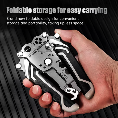 Multifunctional Folding Wire Stripper