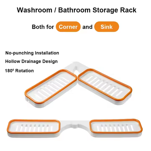 2 in1 Self Adhesive Shelves