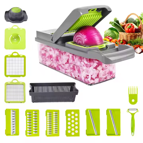 14-in-1 Multifunctional Vegetable Chopper and Slicer
