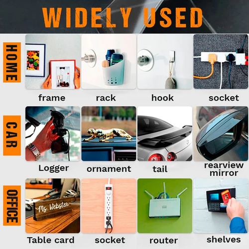 Reusable Waterproof Double Sided Adhesive Tape（360pcs）