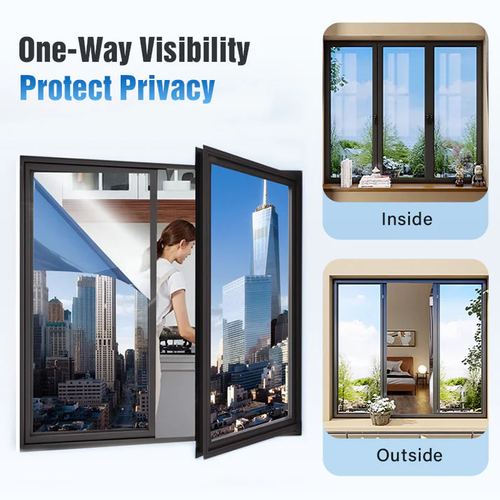 Window Privacy Film One Way-100% Privacy- block UV rays