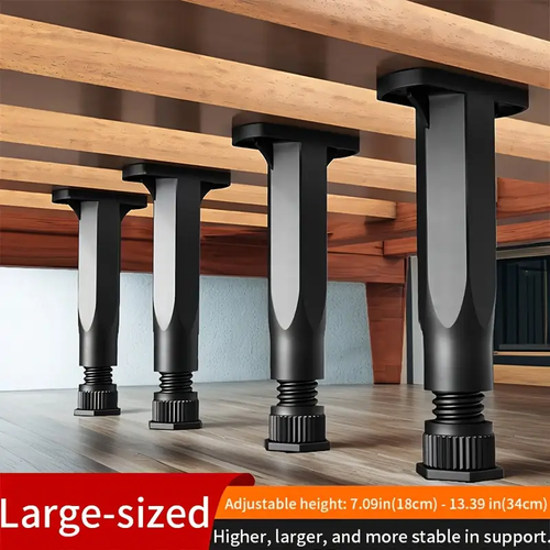 Extra Durable Plastic Steel Furniture Feet,