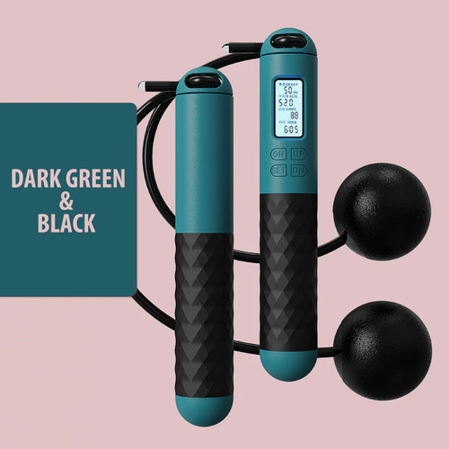 Rope-Free Jump Rope With Counter And Weighted Balls