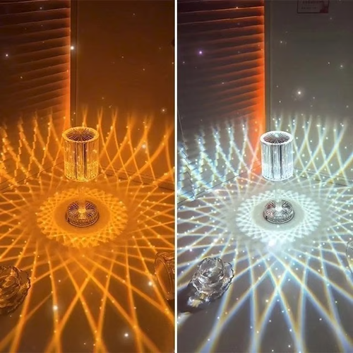 Touching Control Crystal Lamp 💎
