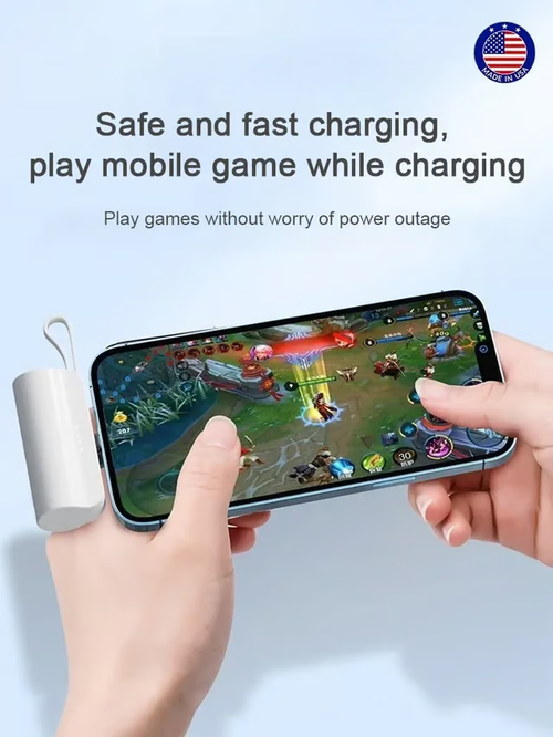 Portable Capsule Mobile Power Bank🔋🚀