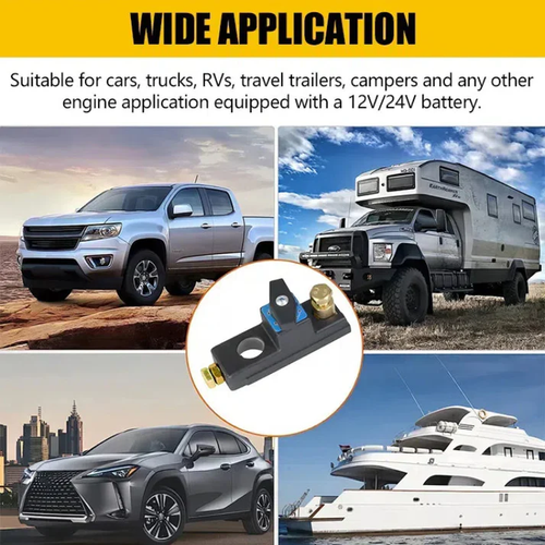 12V,24V Universal Battery Disconnect Switch – Anti-Leakage Power Isolator for Vehicles