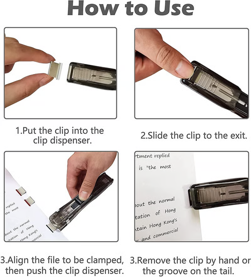 Reusable Creative Stapler🎁The perfect partner of office workers and students😍