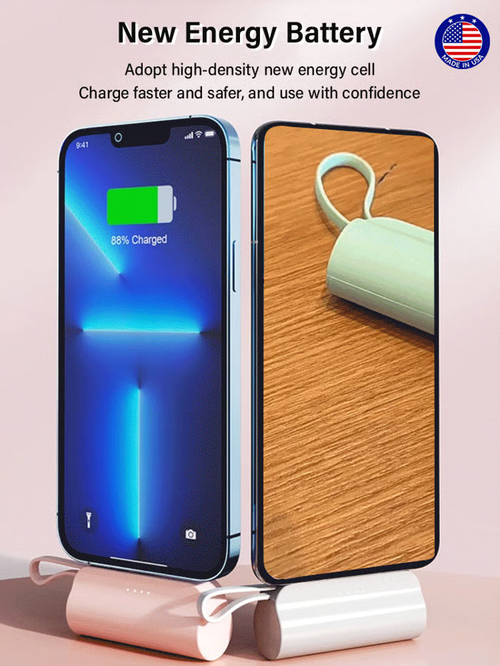 Portable Capsule Mobile Power Bank🔋🚀