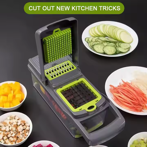 14-in-1 Multifunctional Vegetable Chopper and Slicer