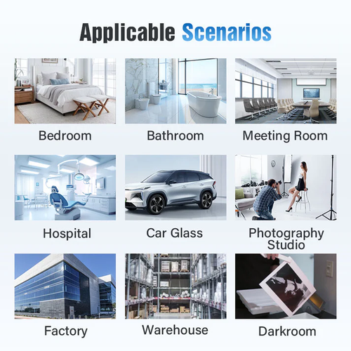 Window Privacy Film One Way-100% Privacy- block UV rays