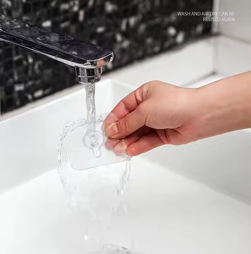 Transparent Self-Adhesive Hooks