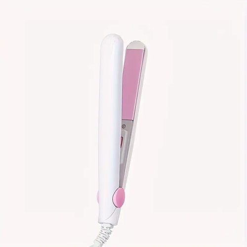 2-in-1 mini curling iron and straightener